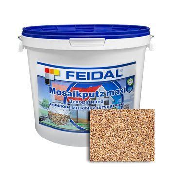Декоративная акриловая мозаичная штукатурка Feidal Mosaikputz maxi C31 25 кг 50116585 фото