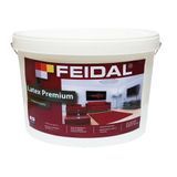 Краска акриловая Feidal Latex Premium Глубокоматовая Белая 9 л 50132156 фото