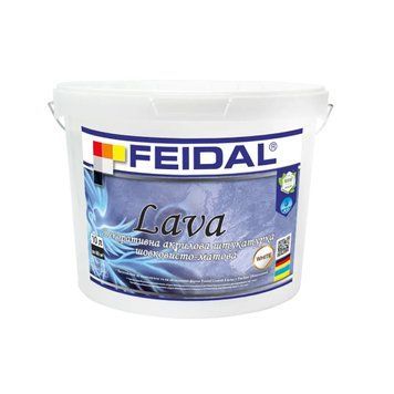 Декоративная штукатурка Feidal Lava Шелковисто-матовая 10 л 50132172 фото