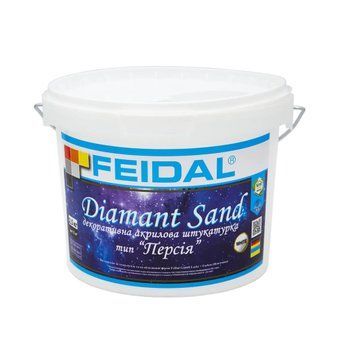 Фарба декоративна Feidal Diamant Sand 2,5 кг 50116501 фото
