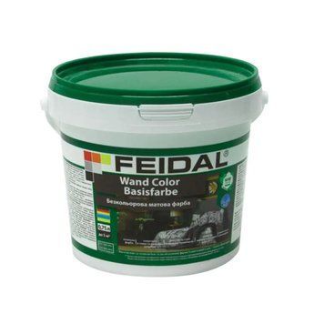 Латексна безбарвна фарба Feidal Wand Color Basisfarbe 0,75 л 50101940 фото