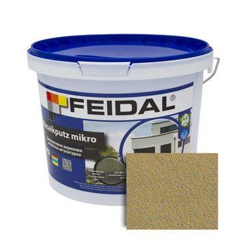 Декоративная акриловая мозаичная штукатурка Feidal Mosaikputz mikro M03 25 кг 50128092 фото