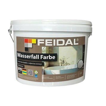 Фарба силіконова Feidal Wasserfall Farbe Безбарвна 2,5 л 50136013 фото