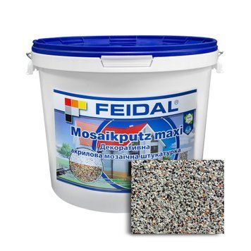 Декоративная акриловая мозаичная штукатурка Feidal Mosaikputz maxi C32 15 кг 50116577 фото
