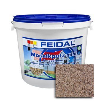 Декоративна акрилова мозаїчна штукатурка Feidal Mosaikputz mini А16 7 кг 50128142 фото