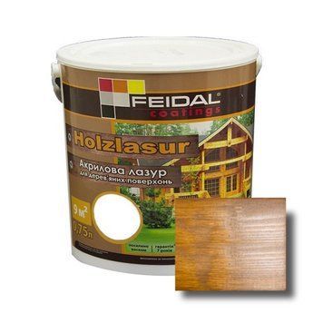 Акрилова лазур Holzlasur Feidal тік 0,75 л 50210087 фото
