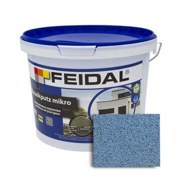Декоративная акриловая мозаичная штукатурка Feidal Mosaikputz mikro M04 25 кг 50128093 фото
