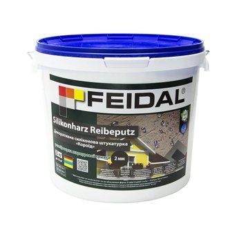 Декоративная силиконовая штукатурка Короед Silikonharz Reibeputz Feidal 25 кг 50116969 фото