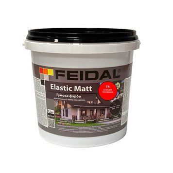 Резиновая краска Feidal Elastic Matt Матовый Бесцветный 1,2 кг 50132296 фото