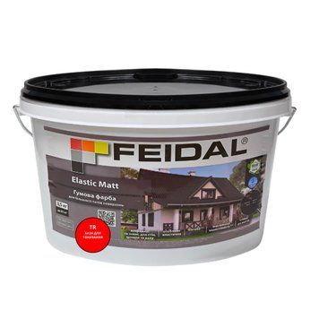 Резиновая краска Feidal Elastic Matt Матовый Бесцветный 3,5 кг 50132297 фото