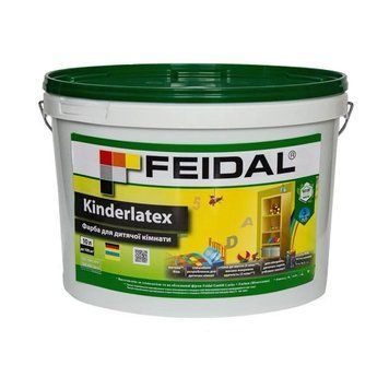 Фарба для дитячої кімнати Feidal Kinderlatex 10 л 50101171 фото