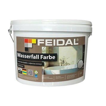 Фарба силіконова Feidal Wasserfall Farbe Безбарвна 5 л 50136014 фото