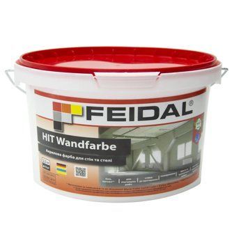 Фарба Feidal HIT-Wandfarbe 2,5 л 50101172 фото
