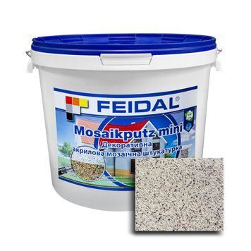 Декоративная акриловая мозаичная штукатурка Feidal Mosaikputz mini А10 25 кг 50116568 фото