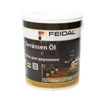 Олія для деревини Feidal Terrassen Ol 2,3 л 50206103 фото