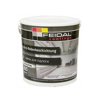 Фарба для підлоги Feidal Acryl-Bodenbeschichtung Безкольорова 0,75 л 50130092 фото