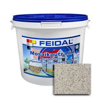 Декоративна акрилова мозаїчна штукатурка Feidal Mosaikputz mini А12 15 кг 50116588 фото