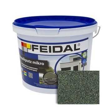 Декоративная акриловая мозаичная штукатурка Feidal Mosaikputz mikro M12 15 кг 50128085 фото