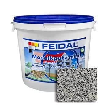 Декоративная акриловая мозаичная штукатурка Feidal Mosaikputz mini А30 25 кг 50128445 фото