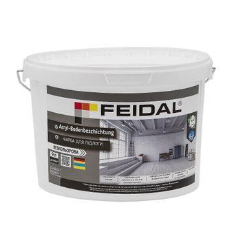Фарба для підлоги Feidal Acryl-Bodenbeschichtung Безкольорова 9 л 50130095 фото