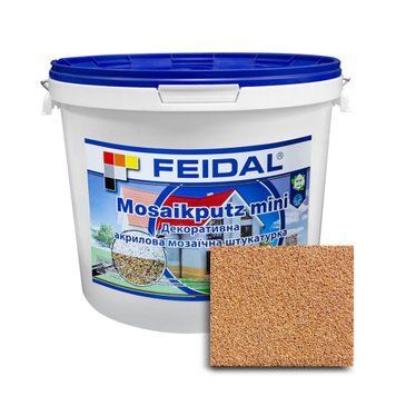 Декоративна акрилова мозаїчна штукатурка Feidal Mosaikputz mini А13 15 кг 50116587 фото