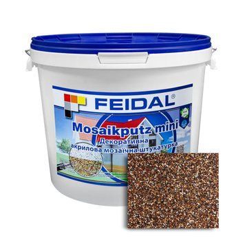 Декоративная акриловая мозаичная штукатурка Feidal Mosaikputz mini А31 15 кг 50128447 фото