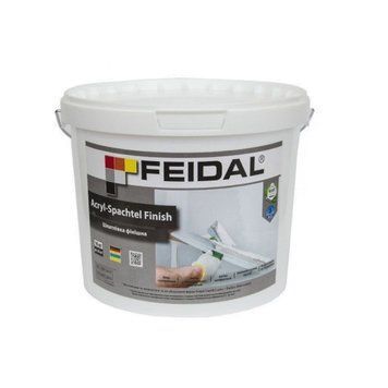 Акриловая финишная шпатлевка Acryl-Spachtel Finish Feidal 16 кг 50304323 фото