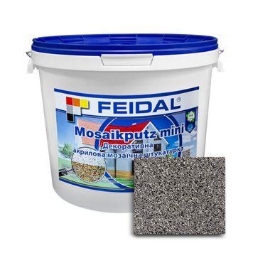 Декоративна акрилова мозаїчна штукатурка Feidal Mosaikputz mini А17 15 кг 50128309 фото