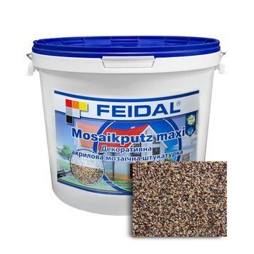 Декоративная акриловая мозаичная штукатурка Feidal Mosaikputz maxi C34 25 кг 50116586 фото