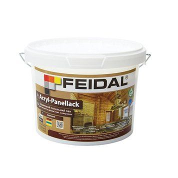 Лак панельний матовий Feidal Acryl-Panellack 2,5 л 50203493 фото