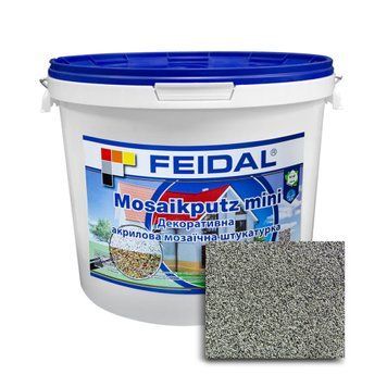 Декоративна акрилова мозаїчна штукатурка Feidal Mosaikputz mini А18 15 кг 50128312 фото